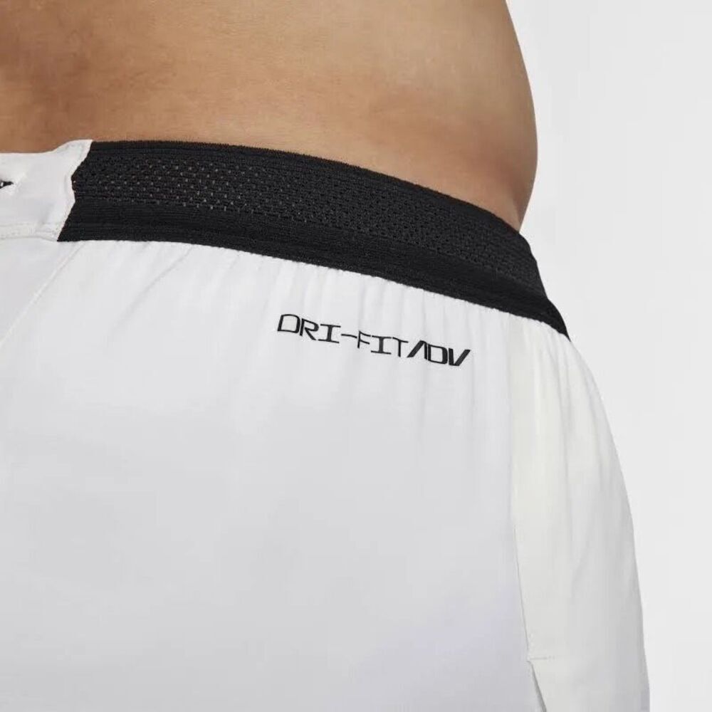 Nike AeroSwift Dri-FIT ADV 4" Brief-Lined Running Shorts White Large - Picture 5 of 9